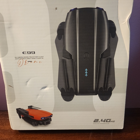 E99 Pro Drone with Camera - Silver - Picture 2 of 2